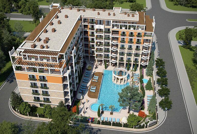 Harmony Palace Apartcomplex Sunny Beach Exterior foto
